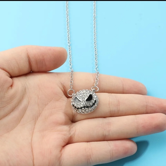 Nightmare Before Xmas Jack Rhinestone Necklace - Picture 5 of 6